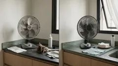 Como limpar ventilador com lustra-móveis e fazer a poeira demorar mais a voltar
